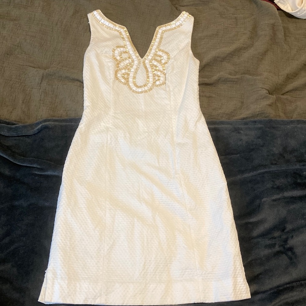 Lilly Pulitzer white dress